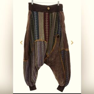 Harem style hippie vintage pants. (Stock photo listed is similar)